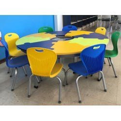 Mesa Infantil Puzzle